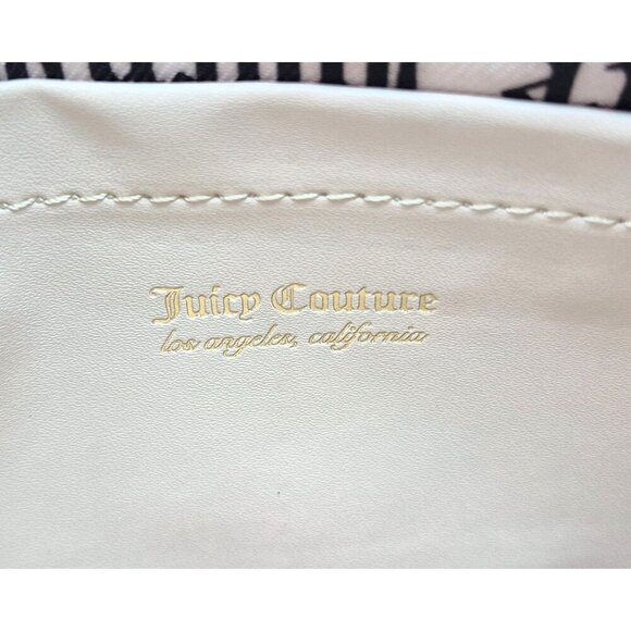 NWOT Juicy Couture Wristlet Wallet Red Faux Leather Logo Embossed Clutch - Picture 8 of 10